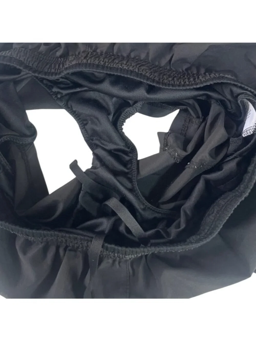 Nike Dri FIT Running Shorts Small Black Elastic Waist Workout Activewear
